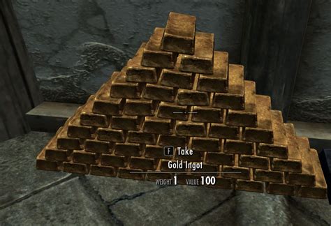 gold code skyrim|gold bar item id skyrim.